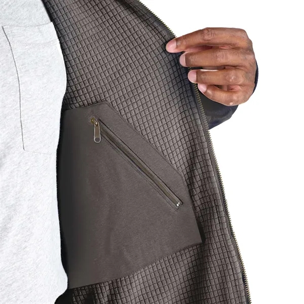 Berne Heritage Grid Fleece-Lined Zip Sweatshirt - Men's - Berne Heritage Grid Fleece-Lined Zip Sweatshirt - Men's - Image 15 of 15