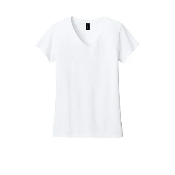 Gildan Women's Heavy Cotton 100% Cotton V-Neck T-Shirt. - Gildan Women's Heavy Cotton 100% Cotton V-Neck T-Shirt. - Image 2 of 44