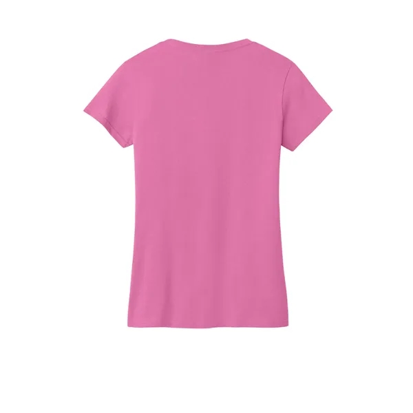 Gildan Women's Heavy Cotton 100% Cotton V-Neck T-Shirt. - Gildan Women's Heavy Cotton 100% Cotton V-Neck T-Shirt. - Image 13 of 44