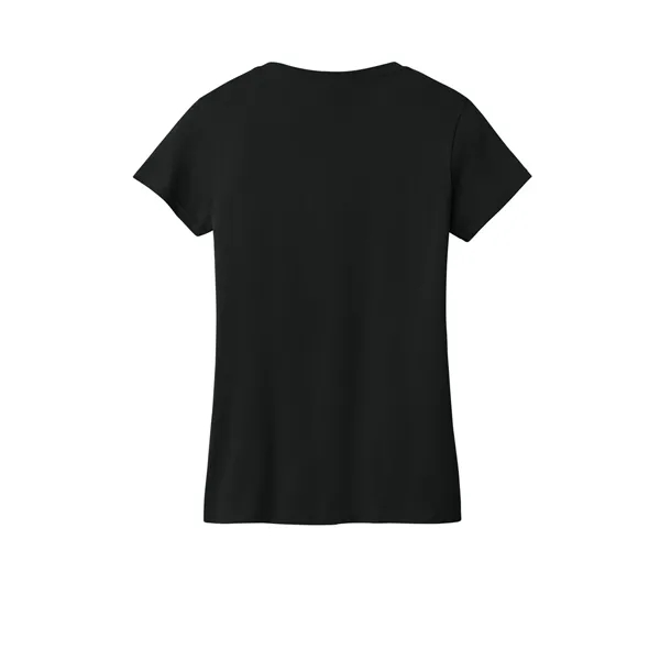 Gildan Women's Heavy Cotton 100% Cotton V-Neck T-Shirt. - Gildan Women's Heavy Cotton 100% Cotton V-Neck T-Shirt. - Image 18 of 44