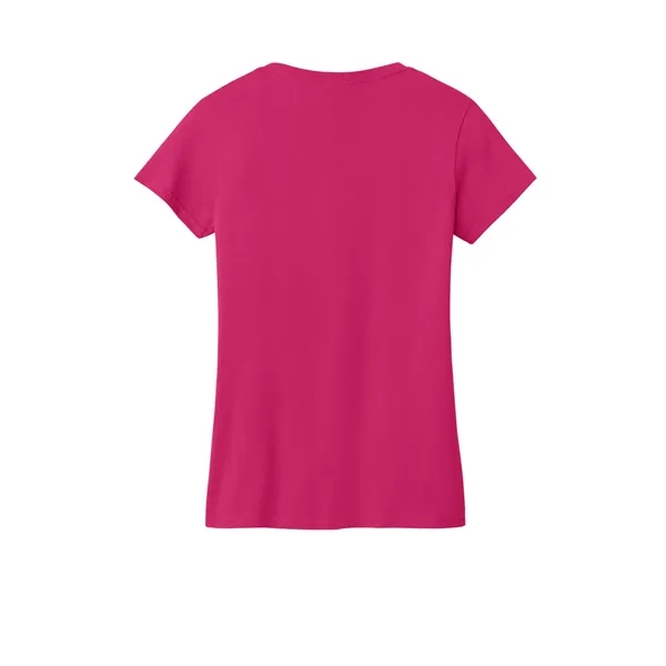 Gildan Women's Heavy Cotton 100% Cotton V-Neck T-Shirt. - Gildan Women's Heavy Cotton 100% Cotton V-Neck T-Shirt. - Image 24 of 44