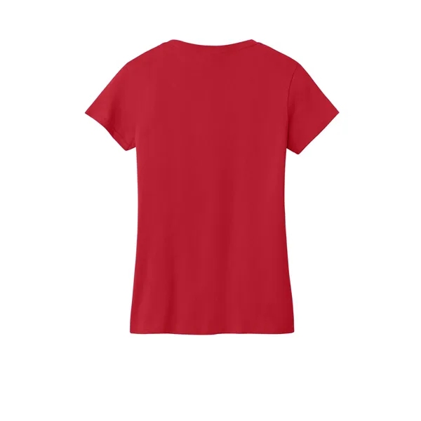 Gildan Women's Heavy Cotton 100% Cotton V-Neck T-Shirt. - Gildan Women's Heavy Cotton 100% Cotton V-Neck T-Shirt. - Image 34 of 44