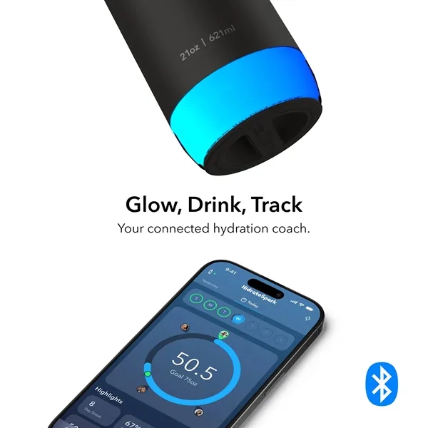 HidrateSpark PRO 2 Chug 21oz - HidrateSpark PRO 2 Chug 21oz - Image 7 of 21