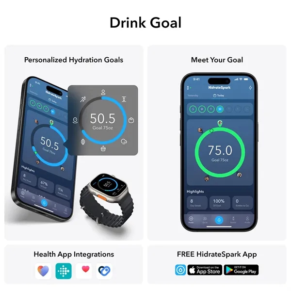 HidrateSpark PRO 2 Chug 21oz - HidrateSpark PRO 2 Chug 21oz - Image 16 of 21