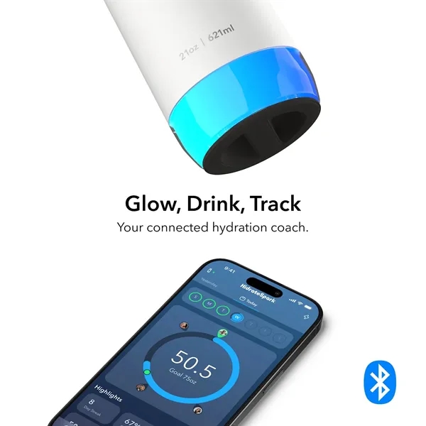 HidrateSpark PRO 2 Chug 21oz - HidrateSpark PRO 2 Chug 21oz - Image 17 of 21