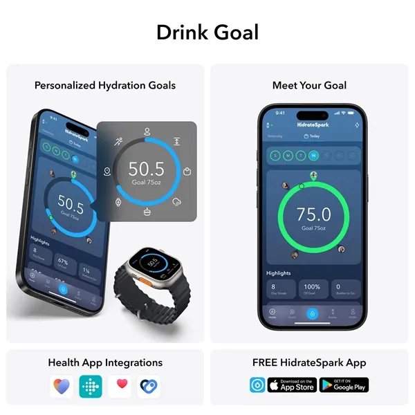 HidrateSpark Pro 2 Tumbler 30oz - HidrateSpark Pro 2 Tumbler 30oz - Image 4 of 21