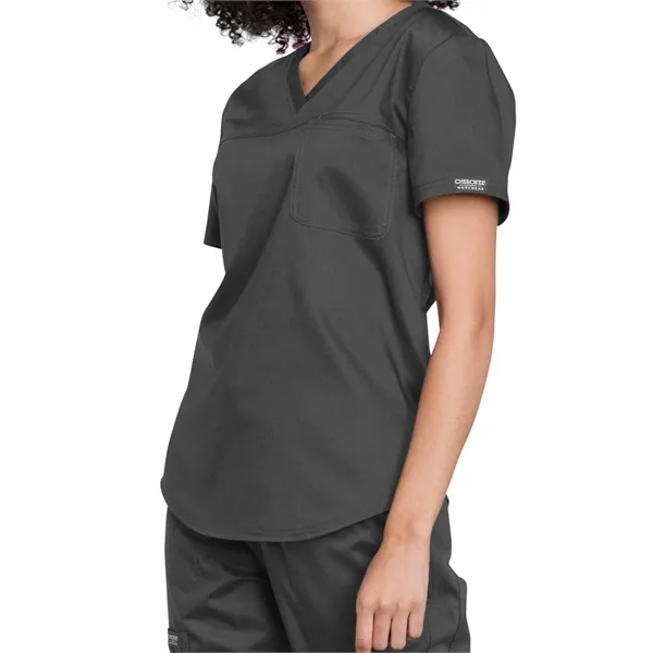 Cherokee - Workwear Revolution - Women's 1-Pocket Tuckabl... - Cherokee - Workwear Revolution - Women's 1-Pocket Tuckabl... - Image 13 of 17