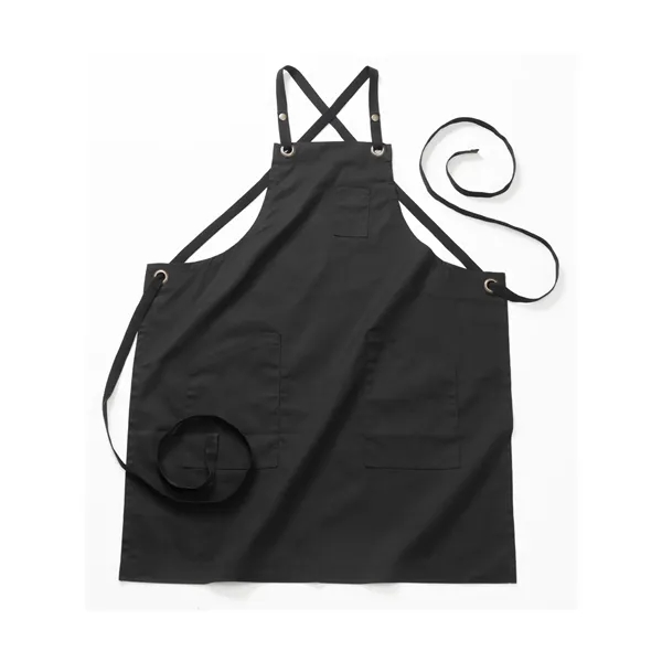 Edwards - Industries - Unisex Three-Pocket Twill Bib Apron - Edwards - Industries - Unisex Three-Pocket Twill Bib Apron - Image 0 of 8