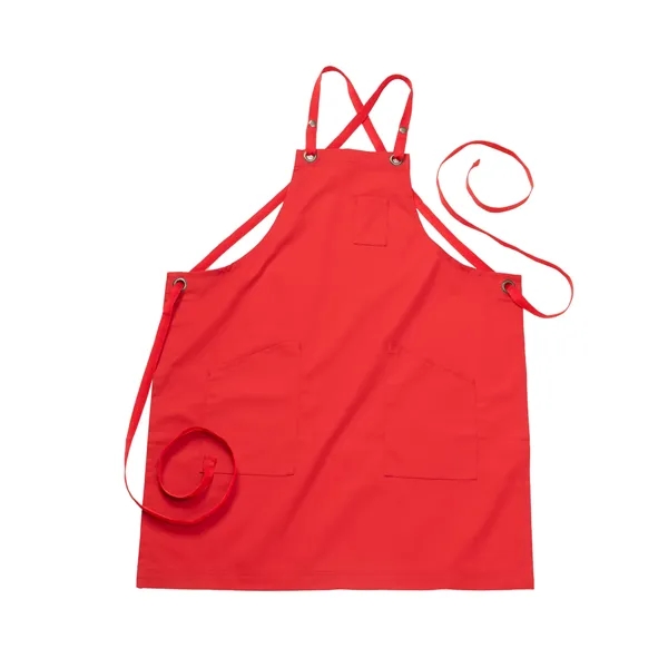 Edwards - Industries - Unisex Three-Pocket Twill Bib Apron - Edwards - Industries - Unisex Three-Pocket Twill Bib Apron - Image 6 of 8