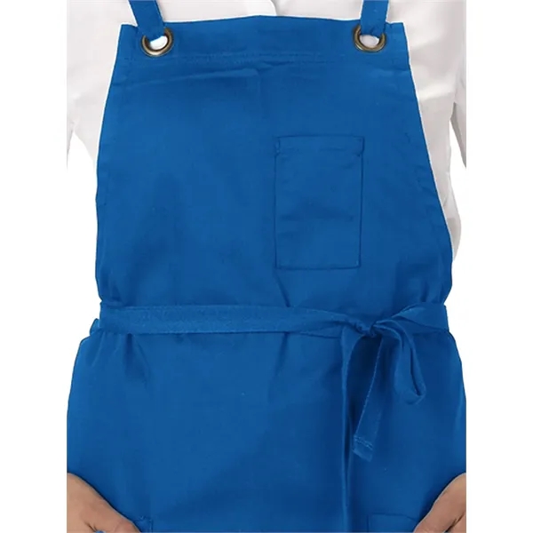 Edwards - Industries - Unisex Three-Pocket Twill Bib Apron - Edwards - Industries - Unisex Three-Pocket Twill Bib Apron - Image 7 of 8