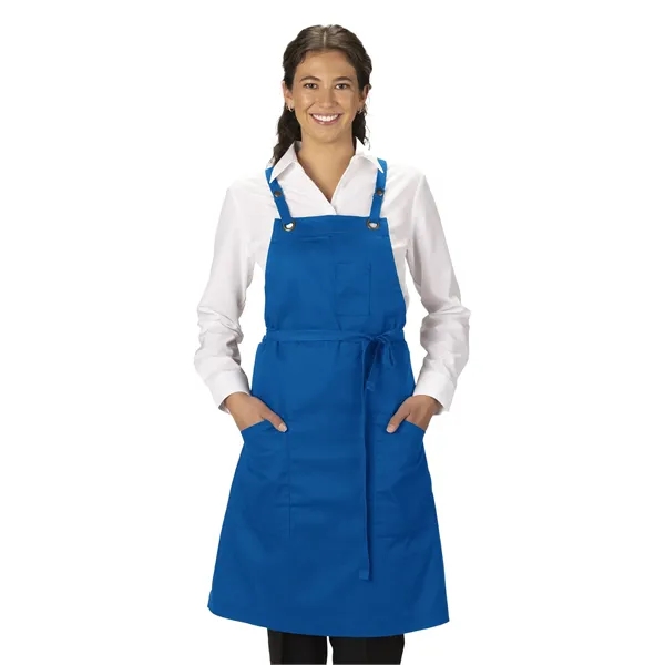 Edwards - Industries - Unisex Three-Pocket Twill Bib Apron - Edwards - Industries - Unisex Three-Pocket Twill Bib Apron - Image 8 of 8