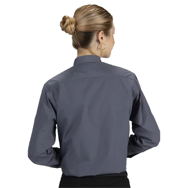 Edwards - Shirts & Blouses - Women's Banded Collar Shirt - Edwards - Shirts & Blouses - Women's Banded Collar Shirt - Image 3 of 8