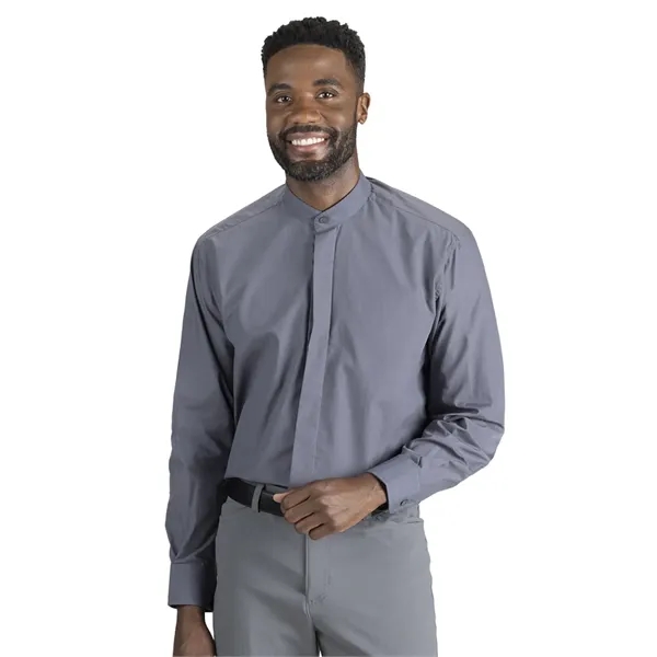 Edwards Shirts & Blouses - Men's Pocketless Banded Collar... - Edwards Shirts & Blouses - Men's Pocketless Banded Collar... - Image 4 of 6