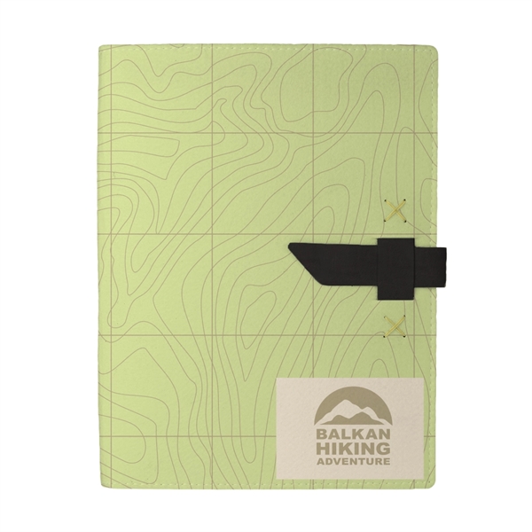 Dye-Sublimated Felt Padfolio - Dye-Sublimated Felt Padfolio - Image 7 of 56