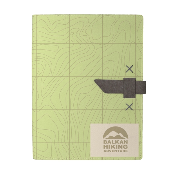 Dye-Sublimated Felt Padfolio - Dye-Sublimated Felt Padfolio - Image 27 of 56
