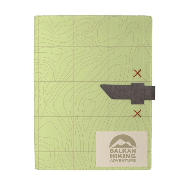 Dye-Sublimated Felt Padfolio - Dye-Sublimated Felt Padfolio - Image 28 of 56