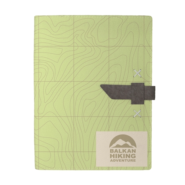 Dye-Sublimated Felt Padfolio - Dye-Sublimated Felt Padfolio - Image 33 of 56