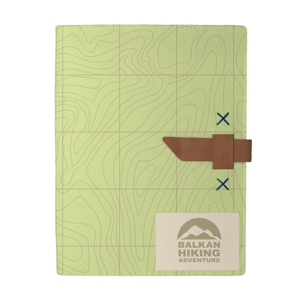 Dye-Sublimated Felt Padfolio - Dye-Sublimated Felt Padfolio - Image 42 of 56