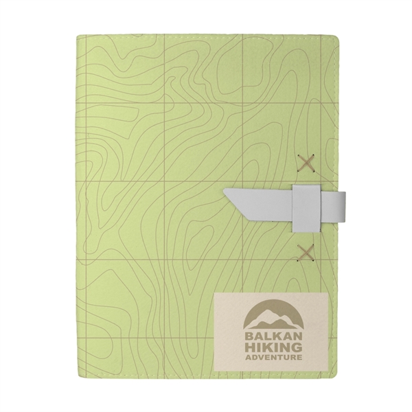 Dye-Sublimated Felt Padfolio - Dye-Sublimated Felt Padfolio - Image 53 of 56