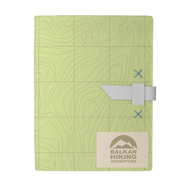 Dye-Sublimated Felt Padfolio - Dye-Sublimated Felt Padfolio - Image 55 of 56