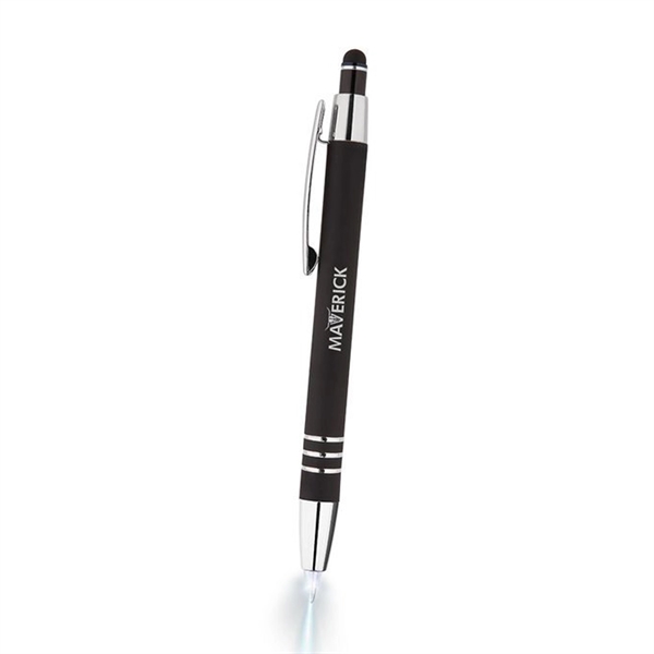 Cezan Soft Touch Lighted Pen
