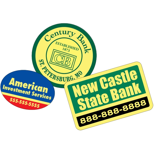 Custom Yellow Vinyl  - Die Cut (Back Adhesive) - Custom Yellow Vinyl  - Die Cut (Back Adhesive) - Image 3 of 16