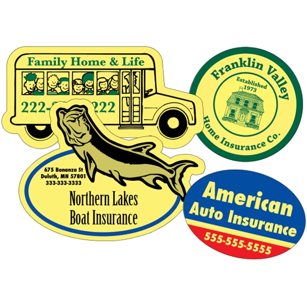 Custom Yellow Vinyl  - Die Cut (Back Adhesive) - Custom Yellow Vinyl  - Die Cut (Back Adhesive) - Image 6 of 16