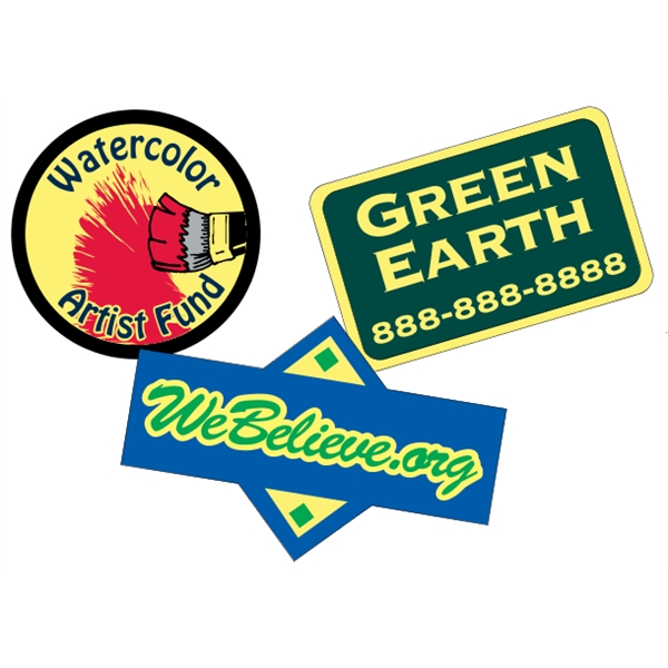 Custom Yellow Vinyl  - Die Cut (Back Adhesive) - Custom Yellow Vinyl  - Die Cut (Back Adhesive) - Image 9 of 16