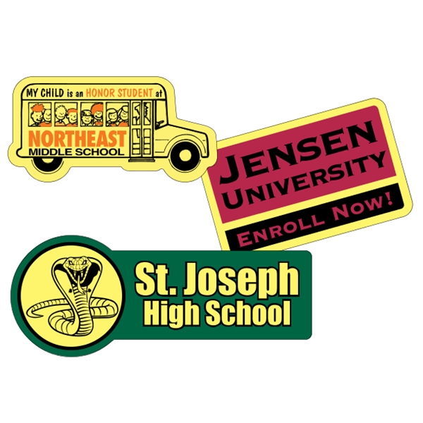 Custom Yellow Vinyl  - Die Cut (Back Adhesive) - Custom Yellow Vinyl  - Die Cut (Back Adhesive) - Image 15 of 16