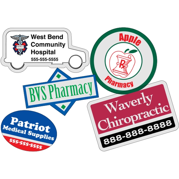 Custom Clear Polyester - Die Cut (Face Adhesive) Decal