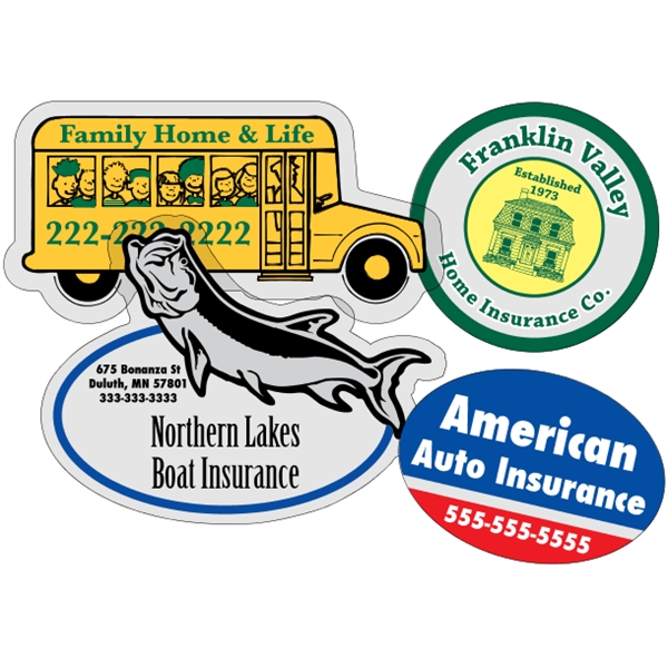 Custom Clear Polyester - Die Cut (Face Adhesive) Decal