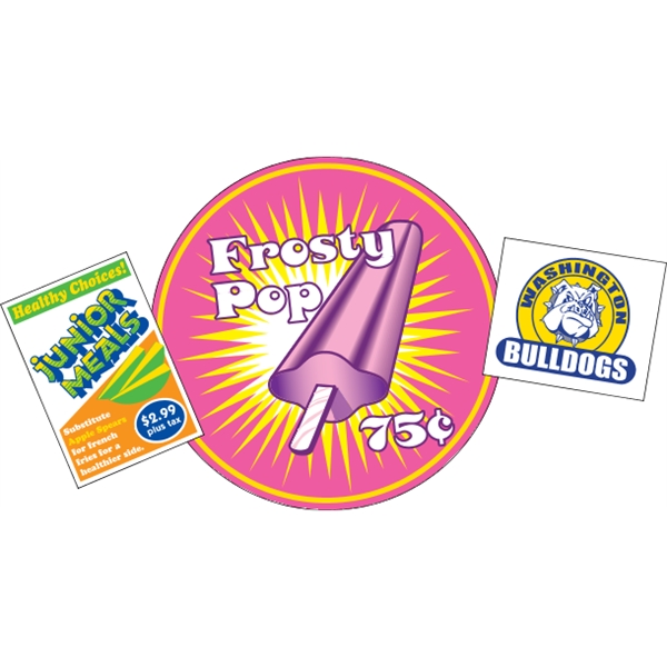 White Static Stick (Static on Back Only) - White Static Stick (Static on Back Only) - Image 0 of 1