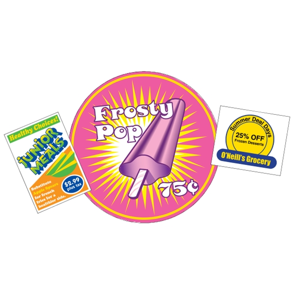 White Static Stick (Static on Back Only) - White Static Stick (Static on Back Only) - Image 1 of 1