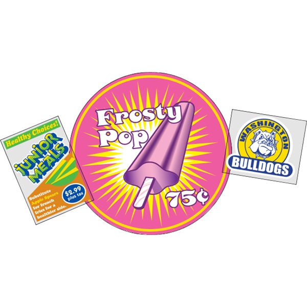 Clear Static Stick (Static on Back) - Clear Static Stick (Static on Back) - Image 0 of 1