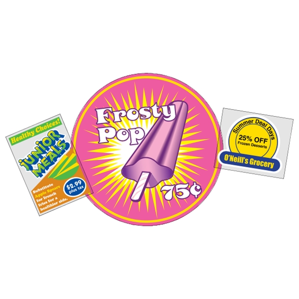 Clear Static Stick (Static on Back) - Clear Static Stick (Static on Back) - Image 1 of 1