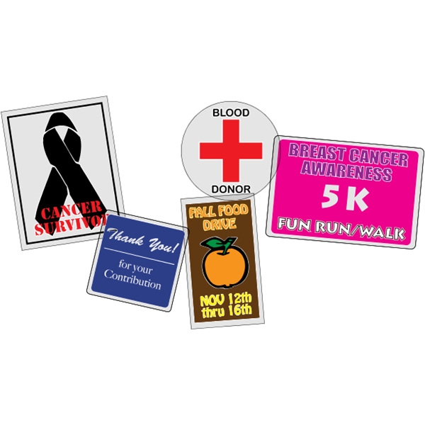 Removable Clear (Back Adhesive) Decals