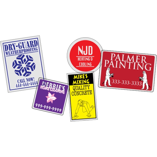 Removable Clear (Back Adhesive) Decals