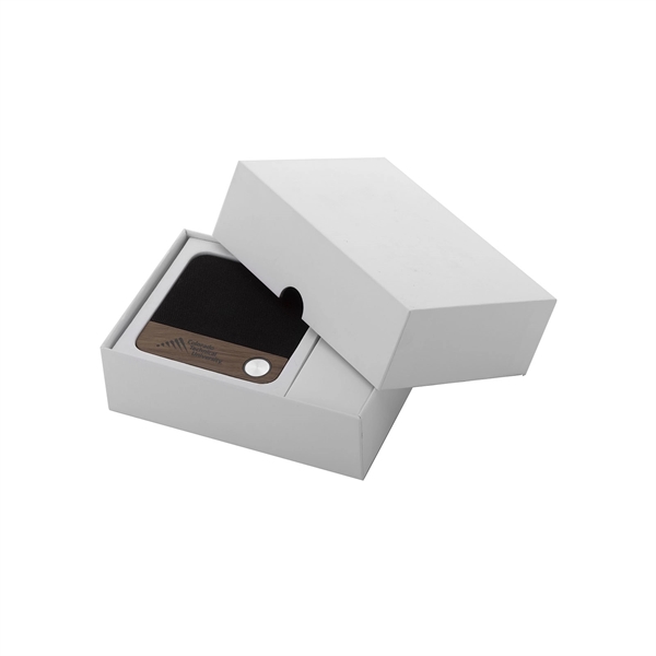 Wood Accented Bluetooth Speaker - Wood Accented Bluetooth Speaker - Image 4 of 4