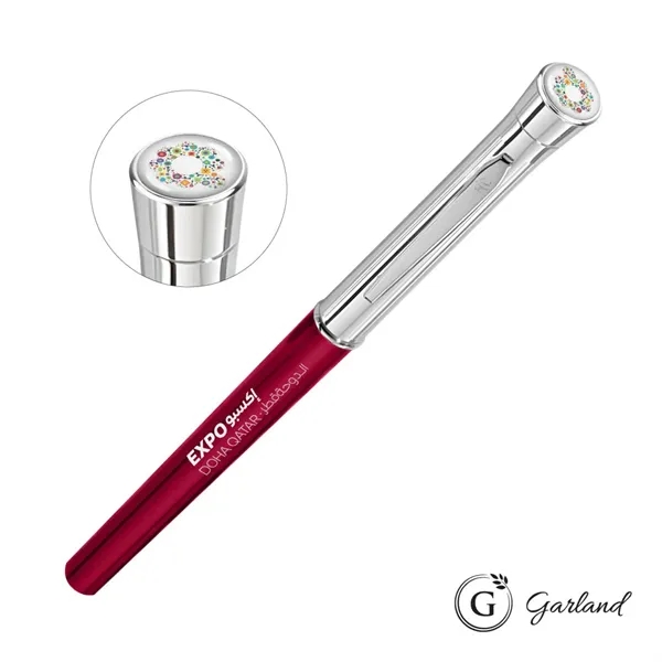 Garland® Monogram Custom Rollerball Pen - Chrome - Garland® Monogram Custom Rollerball Pen - Chrome - Image 6 of 9