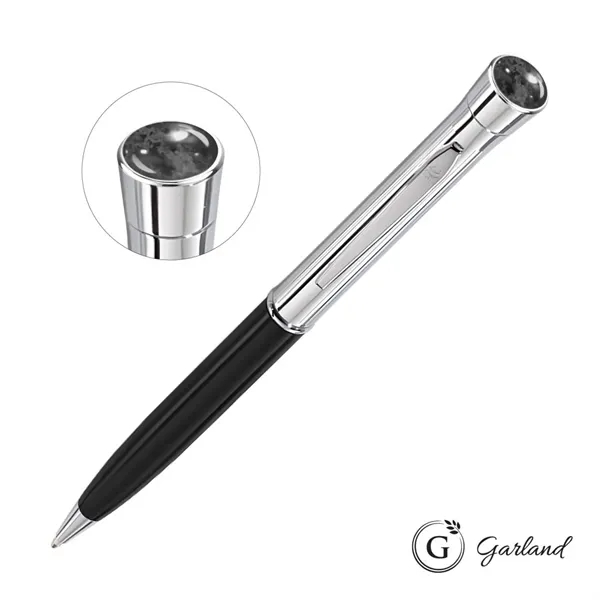 Garland® Monogram Aura Twist Ballpoint Pen - Chrome - Garland® Monogram Aura Twist Ballpoint Pen - Chrome - Image 2 of 8