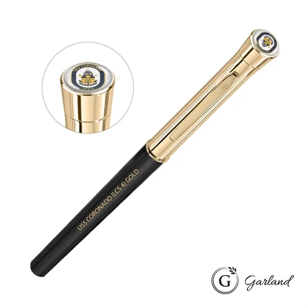 Garland® Monogram Custom Rollerball Pen - Gold - Garland® Monogram Custom Rollerball Pen - Gold - Image 0 of 8