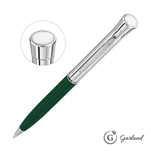 Garland® Monogram Custom Twist Ballpoint Pen - Chrome - Garland® Monogram Custom Twist Ballpoint Pen - Chrome - Image 8 of 8