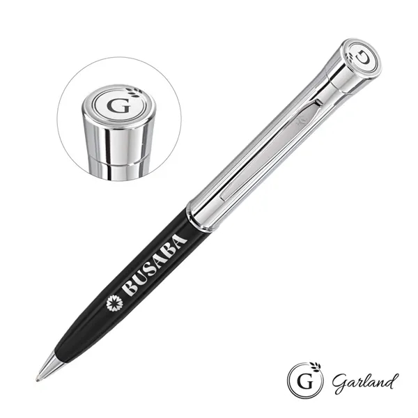 Garland® Monogram Twist Ballpoint Pen - Chrome - Garland® Monogram Twist Ballpoint Pen - Chrome - Image 0 of 8