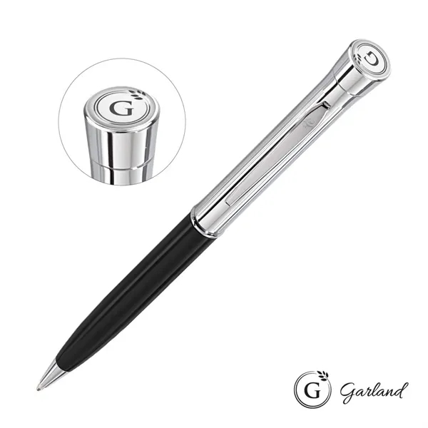 Garland® Monogram Twist Ballpoint Pen - Chrome - Garland® Monogram Twist Ballpoint Pen - Chrome - Image 2 of 8