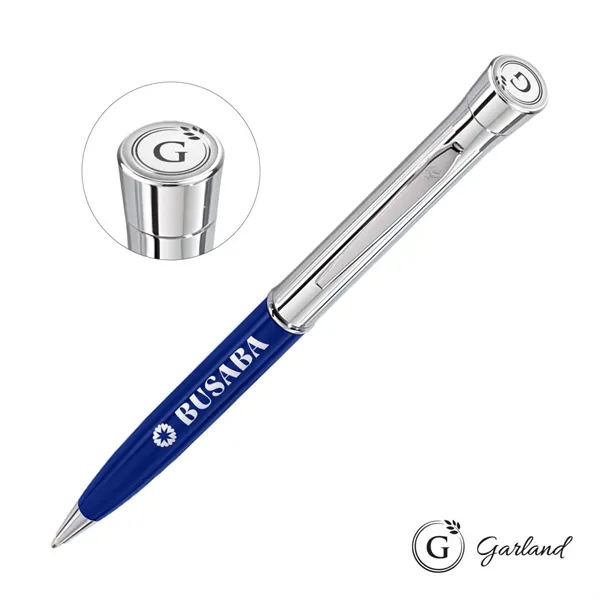 Garland® Monogram Twist Ballpoint Pen - Chrome - Garland® Monogram Twist Ballpoint Pen - Chrome - Image 3 of 8