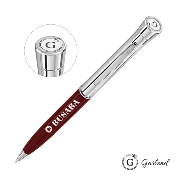 Garland® Monogram Twist Ballpoint Pen - Chrome - Garland® Monogram Twist Ballpoint Pen - Chrome - Image 5 of 8
