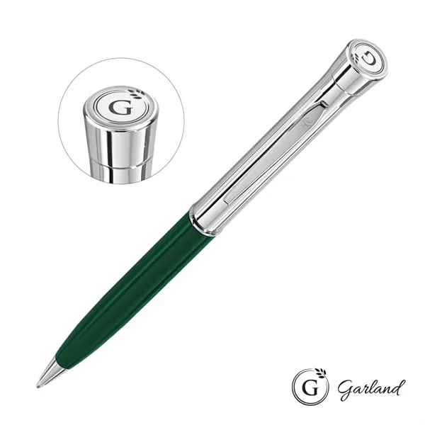 Garland® Monogram Twist Ballpoint Pen - Chrome - Garland® Monogram Twist Ballpoint Pen - Chrome - Image 8 of 8
