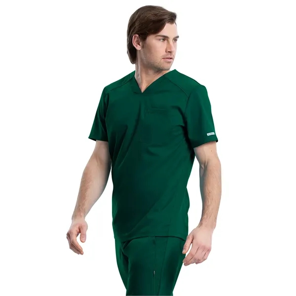 Cherokee - Workwear Revolution - Men's 2-Pocket V-Neck Top - Cherokee - Workwear Revolution - Men's 2-Pocket V-Neck Top - Image 13 of 26
