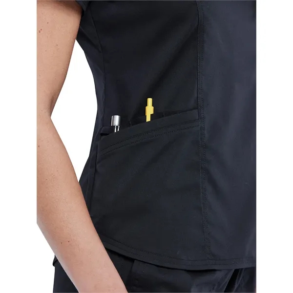 Cherokee - Workwear Revolution - Women's 2-Pocket V-Neck Top - Cherokee - Workwear Revolution - Women's 2-Pocket V-Neck Top - Image 2 of 11