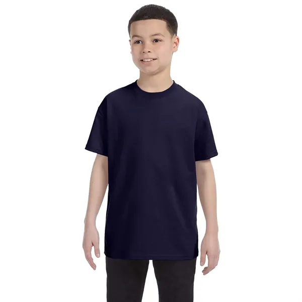 Hanes Youth 6.1 oz. Tagless T-Shirt - Hanes Youth 6.1 oz. Tagless T-Shirt - Image 1 of 19